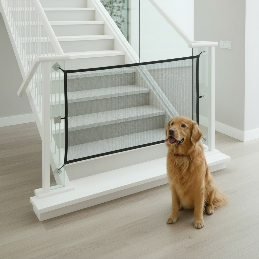 Clôture Sécurité Chien | Protection Modulable Intérieur